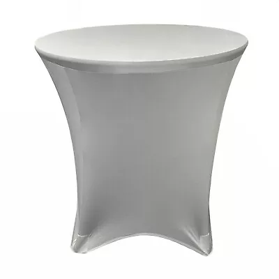 Round Spandex Table Covers Stretch Tablecloth For Lowboy Cocktail Tables • $18.99