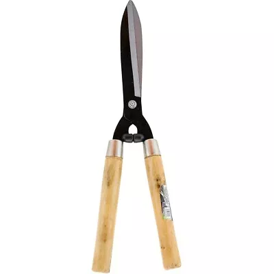 New 500mm Hedge Shears Gardening Grass Wooden Handles Edging Tool Cutter Trimmer • £4.99