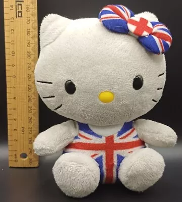 Ty Sanrio Union Jack Hello Kitty Beanie Babies Boos Soft Plush Toy • $8