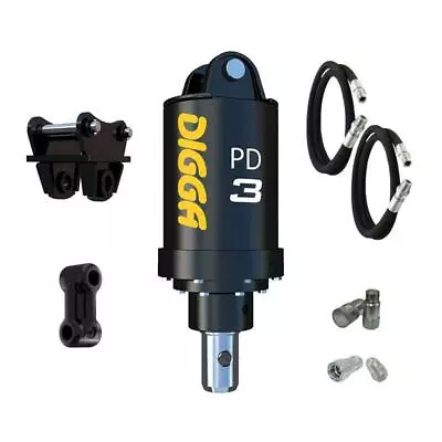 Digga PD3 Auger Drive For Mini Excavators Up To 4T • $2885