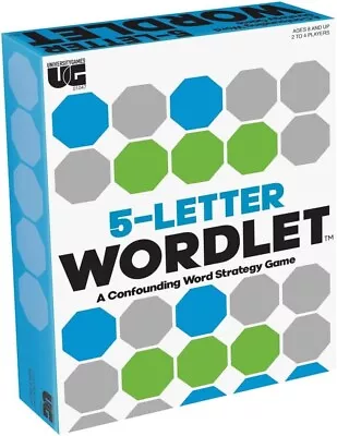 5-Letter Wordlet Wordle Strategy Game Interactive Fun 12+ By University Games • £19.97