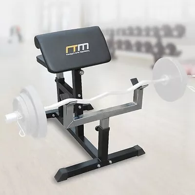 Preacher Curl Bench Weights Commercial Bicep Arms • $245.95