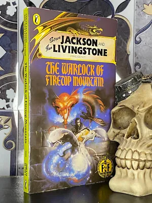 Fighting Fantasy No1 - The Warlock Of Firetop Mountain 1982 (5) • £24.95