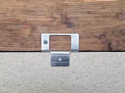 £2.15 • Buy Gravel Board Panel/ Fence Brackets Bending/ Bent Middle Bow Warped Clip/concrete