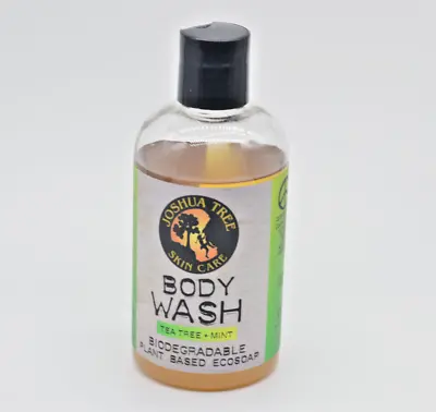 Joshua Tree Organic Tea Tree + Mint Body Wash Olive Oil Ecosoap J Tree 8 OZ • $9.95