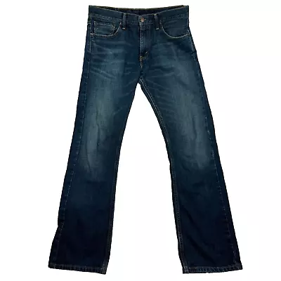 Levi 527 Mens 32x32 Bootcut Jeans Denim Medium Wash 100% Cotton • $27.99