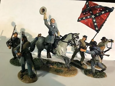 SET Don Troiani Historical Miniatures Lee’s Texans Civil War Set Metal 54mm • $195