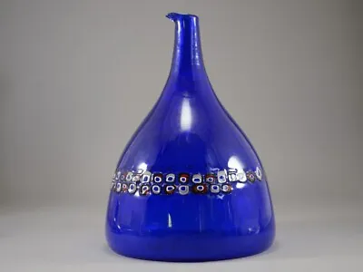 Gino Vistosi Mid-Century Carafe Vase C. 1962 Murano Venetian MCM Decanter Jug • $2500