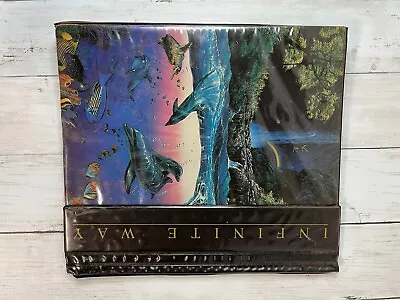 Vintage Christian Lassen Trapper Keeper USED 3 Ring Binder Infinite Dolphins • $15