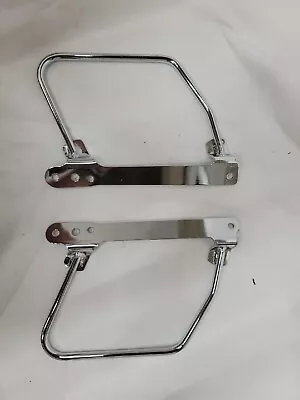 Saddle Bag Support Guard Luggage Rack For HD Harley Davidson 883 1200 95-03 Pair • $39.99