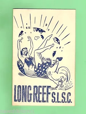 $100 • Buy #d65.  1953 Long Reef Surf Life Saving Club Ball Program & Tickets, Signed