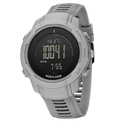 Men's  Sports Digital Watch  Altimeter Barometer 50m Z8Q5 • $74.69