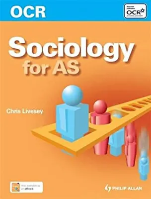 OCR Sociology For AS Paperback Chris Livesey • £4.27