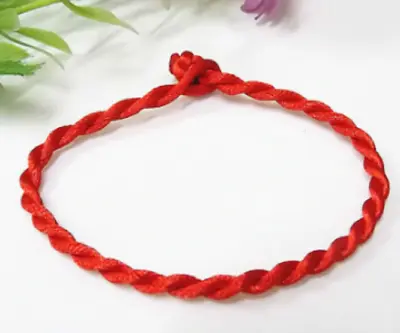 Red String Braided Kabbalah Kaballah Lucky Bracelet • £2.20