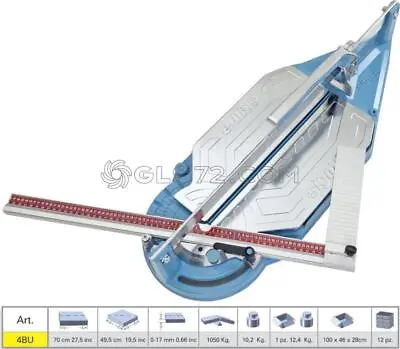 £364.40 • Buy Tile Cutter Machine Pull Handle Sigma 4bu Cutting Lenght 70 Cm Series 4 Up