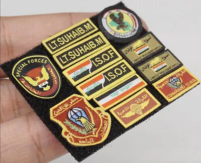 Patches For SS107 Iraq Special Operations Forces ISOF SAW GUNNER 1/6 Scale 12'' • $10.06
