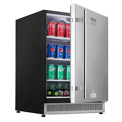 VEVOR 24  Outdoor Beverage Fridge Cooler 185QT Beer Refrigerator Indoor Outdoor • $568.99