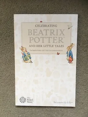 Beatrix Potter 2017 50p Collector Album  Plus Coins - Full Set • £10