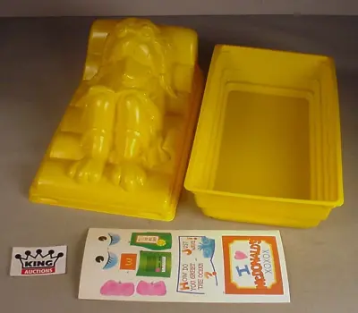 1986 McDonald's Boats N Floats Happy Meal Toy Container Birdie NOS Unused • $24.99