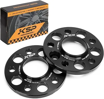 KSP 2PC 15mm 5X112mm Wheel Spacers 66.56mm Hubcentric For Mercedes-Benz W203 • $42.99