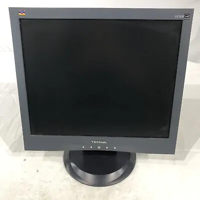 ViewSonic VA705b 17  LCD Flat Panel Monitor Display VGA W/ Cords • $29.99