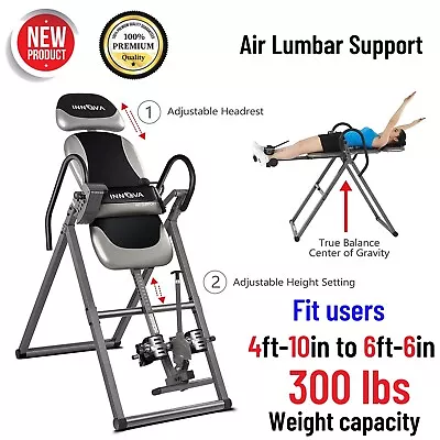Inversion Table Therapy Teeter Lower Back Pain Relief Exercise Hang Up Gravity • $245.98
