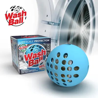 Swiss Laundry Washing Machine Clean & Soften Clothes Wash Ball - 10000 Washes • £5