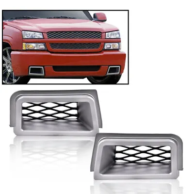 $27.99 • Buy FRONT BUMPER CALIPER AIR DUCT GRAY FIT FOR 2003-2007 SILVERADO 1500 L&R SS-Style