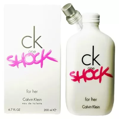 Calvin Klein One Shock For Her Eau De Toilette EDT 200ml • $80.59