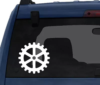 Industry #5 - Gear Mechanical Engineering Construction - Car Tablet Vinyl Decal • $4.99