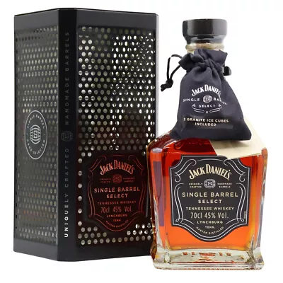 Jack Daniel's Single Barrel Select With Mesh Gift Tin And Granite Ice Cubes  • $229