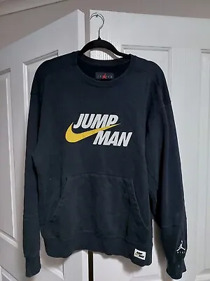 Nike Air Jordan Vintage Crewneck Pullover Sweater Jump Man • $79.99