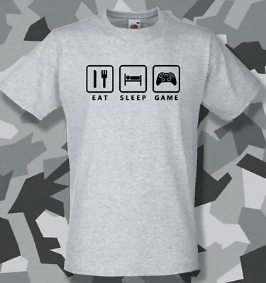 Eat Sleep Game Xbox Version T-Shirt Mens Gamer Birthday Gift Claytons • £10.99