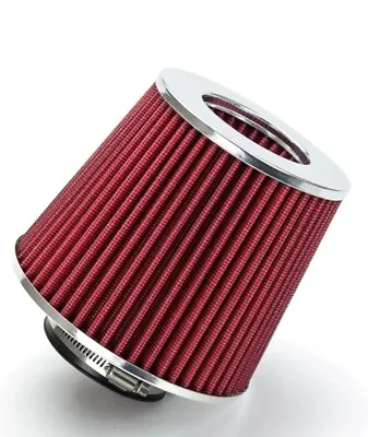 3  RED Performance High Flow Cold Air Intake Cone Replacement Dry Filter  • $13.50