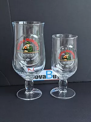 £9.99 • Buy Birra Moretti Pint & Half Pint Glasses Brand New M22 2022