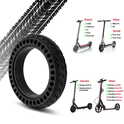 Explosion-proof Solid Tyre Tire For Xiaomi Mijia M365 Pro Pro2 Electric Scooter • $19.59