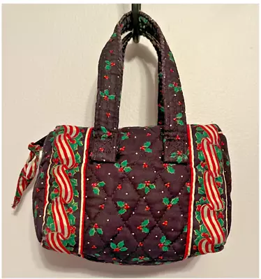 Vera Bradley Vintage Holly And Ribbons Teeny Paddy Mini Kids Handbag Purse #2 • $20