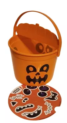 McDonald's Happy Meal Halloween Bucket Pail Orange Pumpkin 2023 • $6.80