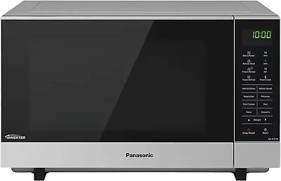 Panasonic 27L 1000W Flatbed Inverter Microwave Stainless Steel (NN-SF574SQPQ) • $379.24