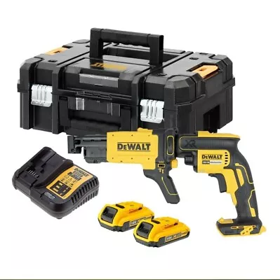 Dewalt Dcf620d2k 18v Xr Brushless Collated Drywall Screwdriver Inc 2x 2.0ah... • £140