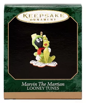 Miniature Marvin The Martian SD BOX NEW Hallmark K-9 1999 Looney Tunes Ornament • $19.95