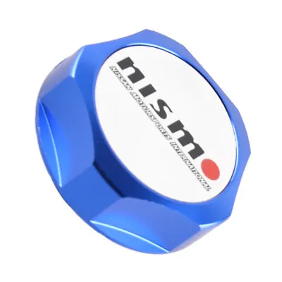 Jdm Nismo Blue Aluminum Engine Oil Cap Tank Cove For Nissan Car • $21.99