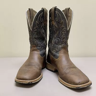 Ariat Lasco Ultra Cowboy Western Boots Men 7 D Brown Leather 10046830 Square Toe • $74.99