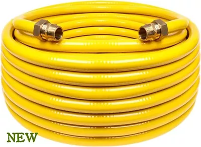 100ft 1/2'' Flexible Gas Line CSST Corrugated Stainless Steel Tubing Pipe Kit • $100