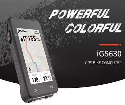 IGPSPORT IGS630 Bike Waterproof Cycling Computer GPS Unit IPX7 Smart Trainer • $163.99
