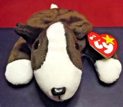 BRUNO The Terrier TY Beanie Baby Collection Retired Rare #6 • $350.34