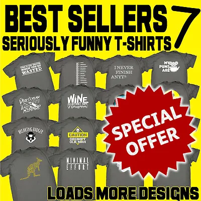 £8.95 • Buy Funny Mens T-Shirts Novelty T Shirts Joke T-shirt Clothing Tshirt Tee Shirt 7