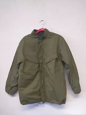 VTG US Army Jacket Mens SMALL Green Chemical Suit Protective  GREAT! • $29.99