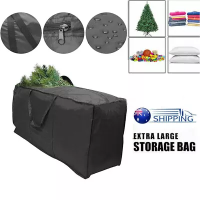 Waterproof Extra Large Storage Bags Outdoor Christmas Xmas Tree Cushion Box Zip • $19.99