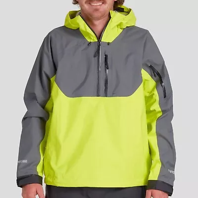 NRS Riptide Sea Kayak Jacket Men's Chartreuse Size Large • £124.99